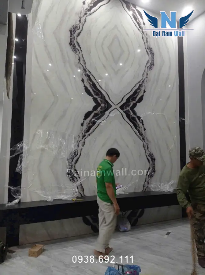 Tấm nhựa giả đá: Giải mã cơn sốt trang trí nội thất - Xu hướng nào sẽ thống trị năm [Năm]? - Ảnh 1