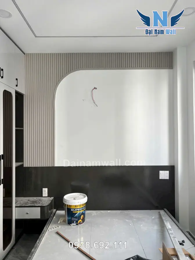 công trình lột xác không gian với tấm nhựa giả đá, thực tế hơn cả ảnh quảng cáo! 2 Mục sở thị Đại Nam Wall: Tận mục sở thị công trình lột xác không gian với tấm nhựa giả đá, thực tế hơn cả ảnh quảng cáo! - Ảnh 2