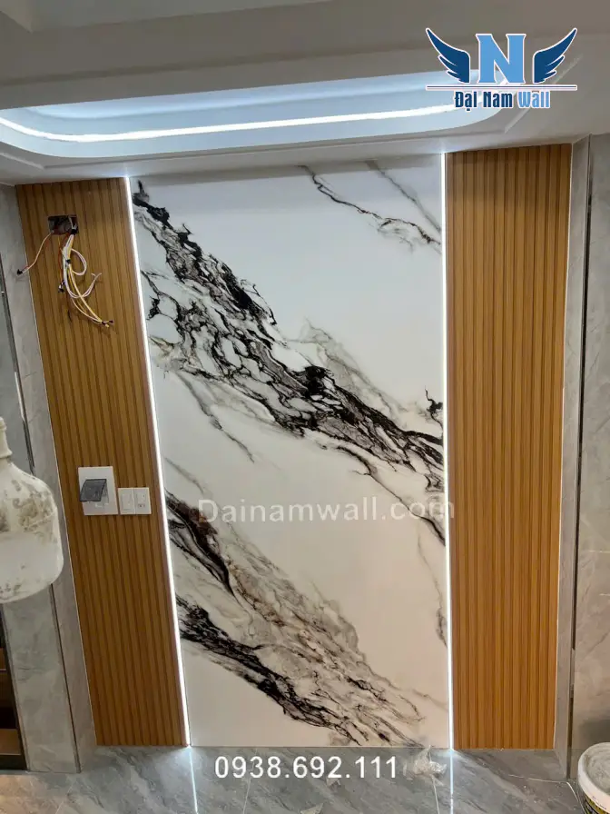 Choáng ngợp trước bộ sưu tập tấm nhựa giả đá 2024 kèm báo giá sốc tận óc từ Đại Nam Wall! - Ảnh 4