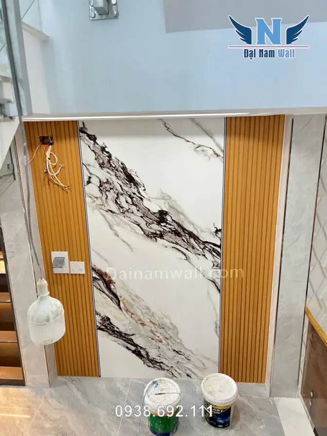 Choáng ngợp trước bộ sưu tập tấm nhựa giả đá 2024 kèm báo giá sốc tận óc từ Đại Nam Wall! - Ảnh 2