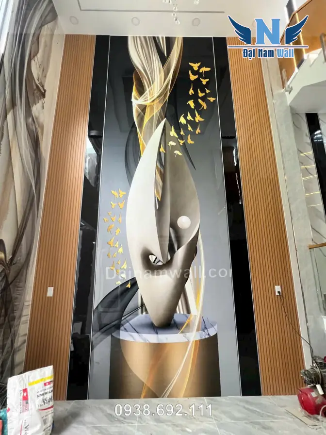 Choáng ngợp trước bộ sưu tập tấm nhựa giả đá 2024 kèm báo giá sốc tận óc từ Đại Nam Wall! - Ảnh 1