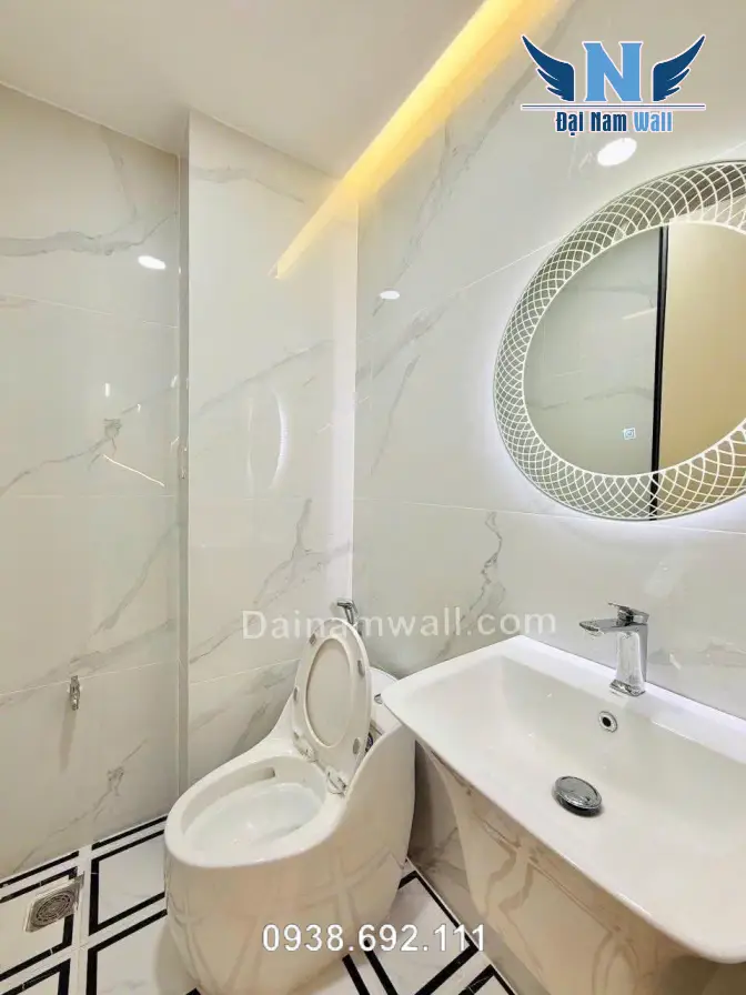 Mục sở thị loạt công trình ốp tấm nhựa giả đá Đại Nam Wall: Đẹp MÊ LY hay Thảm Họa? - Ảnh 2