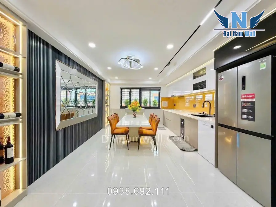 Mục sở thị loạt công trình ốp tấm nhựa giả đá Đại Nam Wall: Đẹp MÊ LY hay Thảm Họa? - Ảnh 1