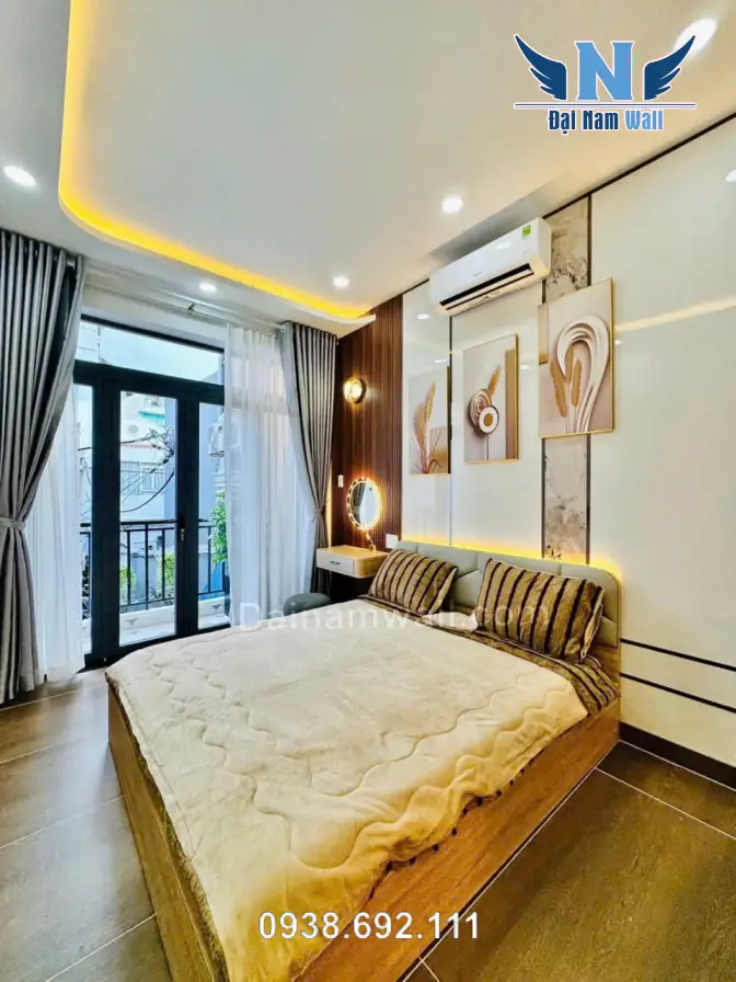 Tường nhà ẩm mốc ám ảnh? Tấm nhựa giả đá - Giải pháp đẹp, bền, đánh bay nấm mốc!